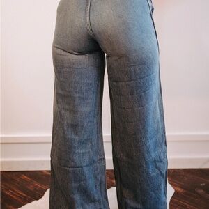 Wrangler Women's Flare Jeans in Classic Blue